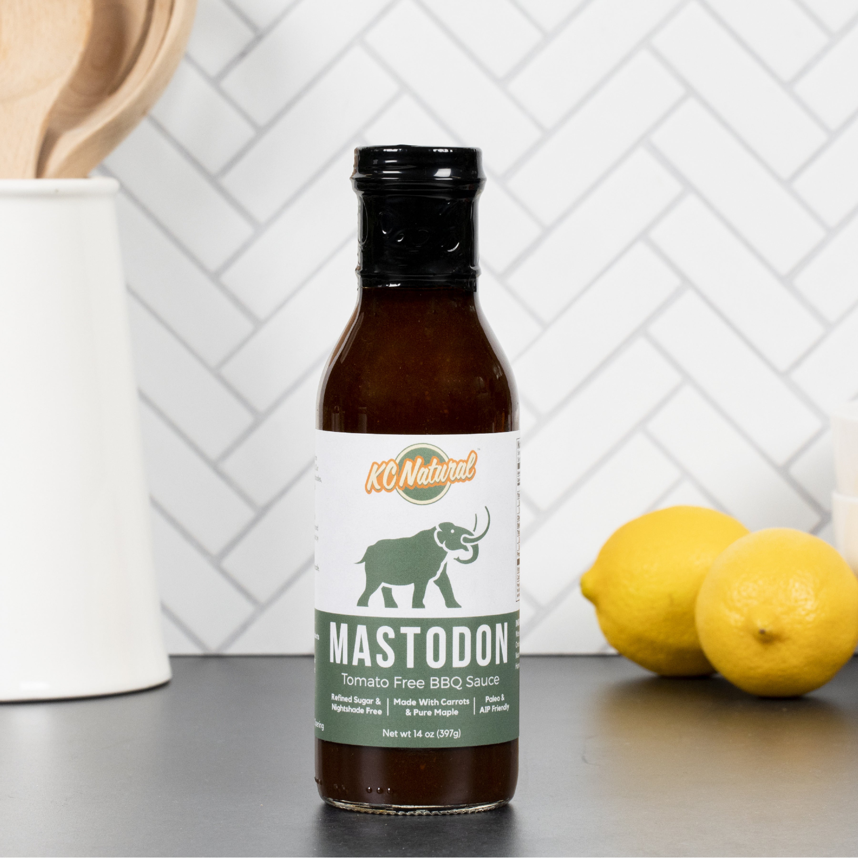 KC Natural // Mastodon AIP Friendly BBQ Sauce  14 oz