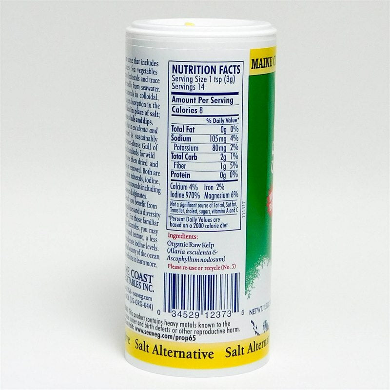 Maine Coast // 100% Organic Kelp Granules 1.5 oz