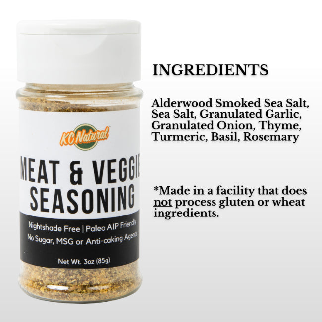 KC Natural // Meat & Veggie All Purpose Seasoning 3 oz