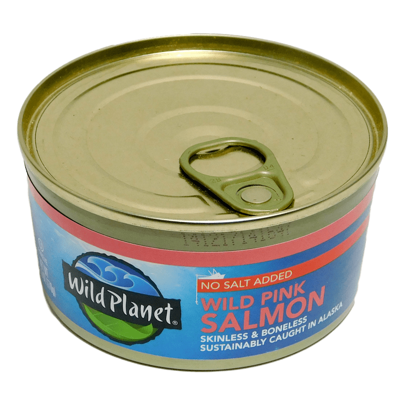 Wild Planet // Alaskan Pink Salmon No Salt 6 oz