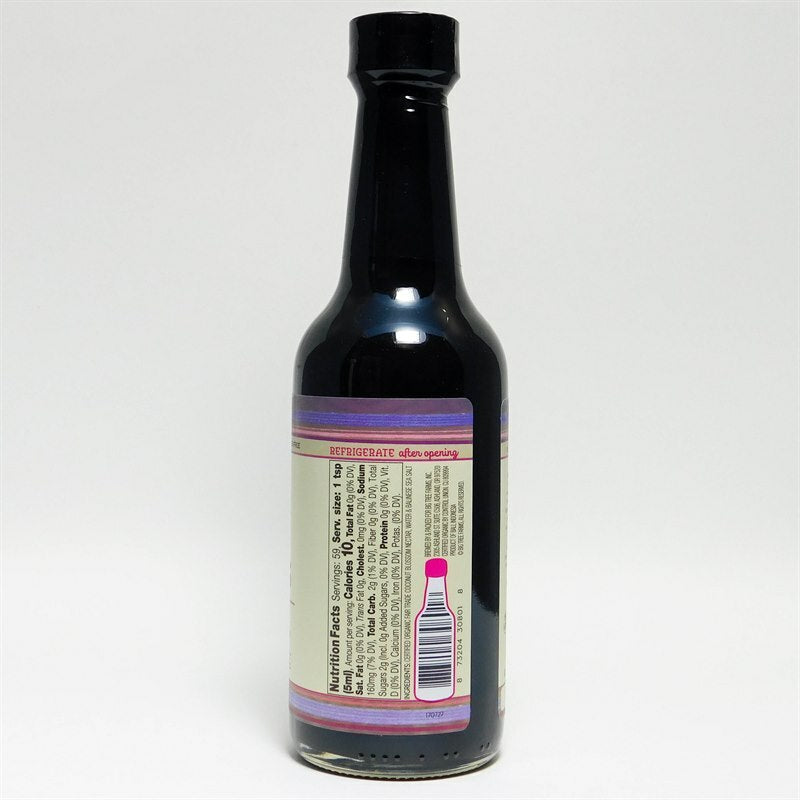 Coco aminos nutrition facts panel.