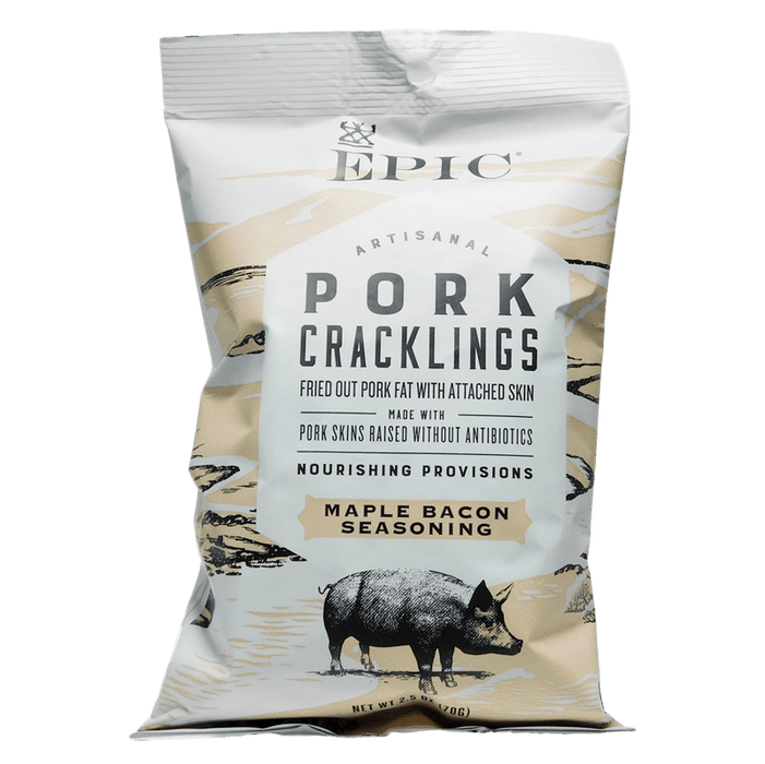EPIC // Maple Bacon Pork Cracklings 2.5 oz