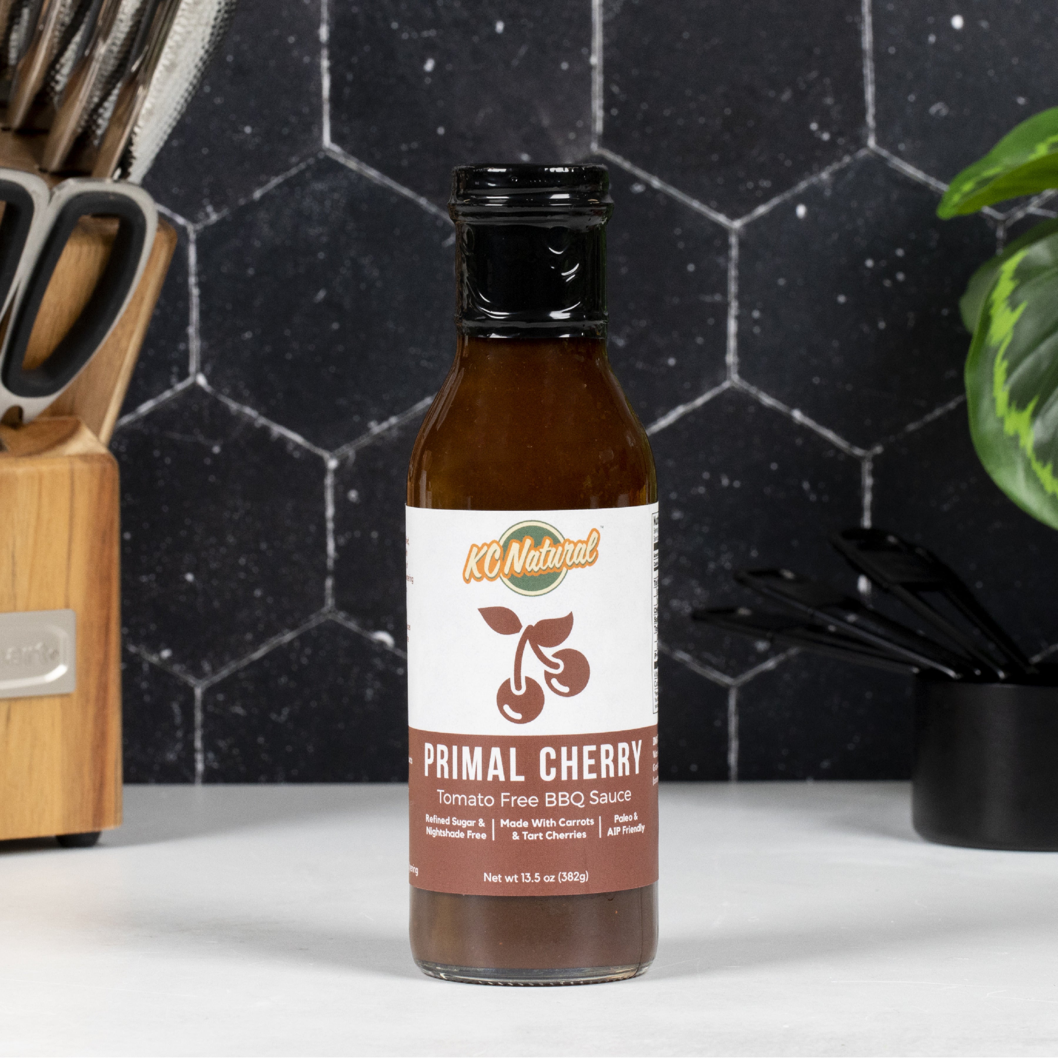 KC Natural // Primal Cherry AIP Friendly BBQ Sauce  14 oz