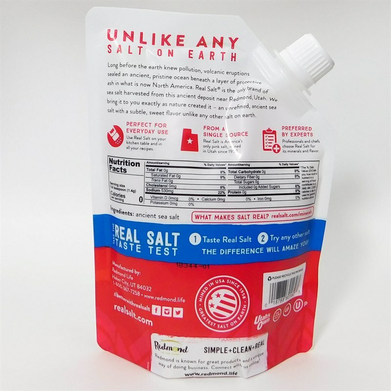 Redmond // Real Salt Kosher Sea Salt Pouch 16 oz