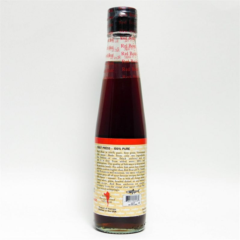 Red Boat Fish Sauce 250 mL // ShopAIP Healthy Foods —