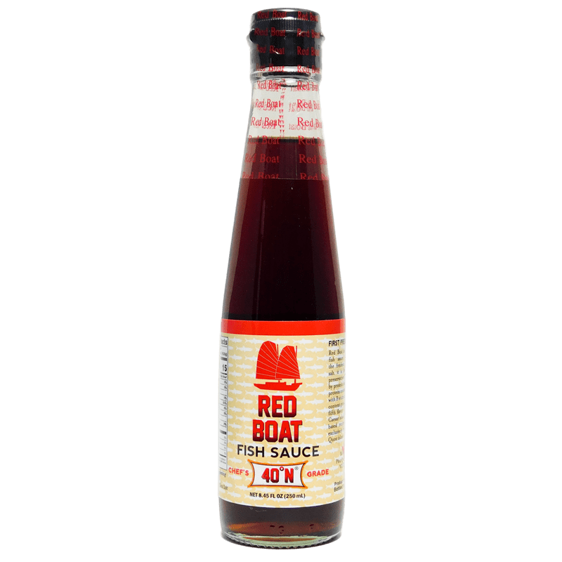 Red Boat Fish Sauce 250 mL // ShopAIP Healthy Foods —