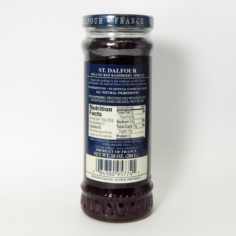 St. Dalfour // Red Raspberry Conserves 10 oz