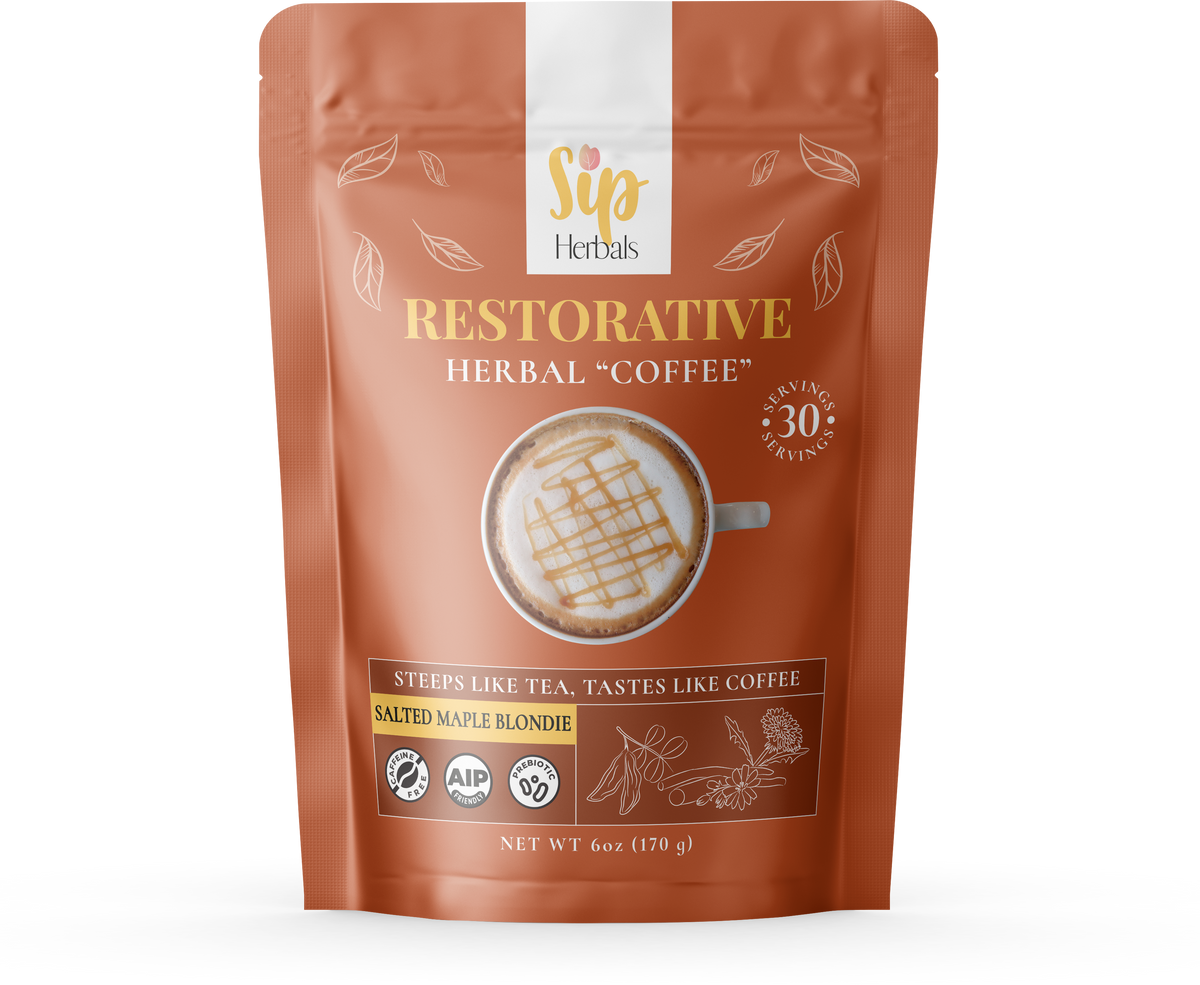 Sip Herbals Salted Maple Blondie Coffee Substitute 6 oz. —