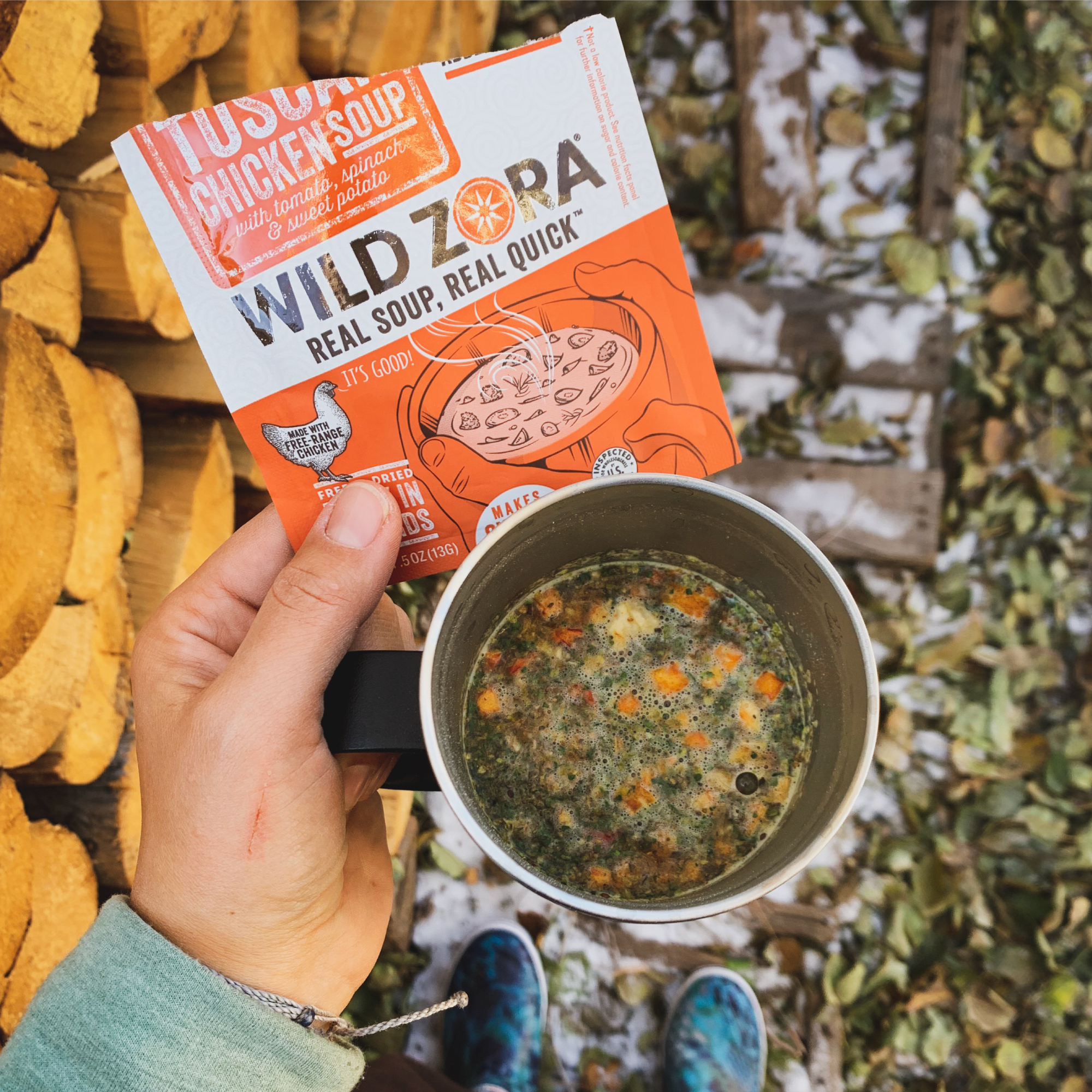 Wild Zora Tuscan Chicken Instant Soup | Keto Chicken Soup