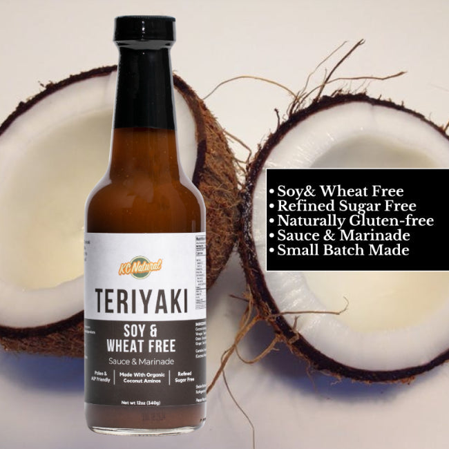 KC Natural // Teriyaki Sauce & Marinade - Soy And Wheat Free 12 oz
