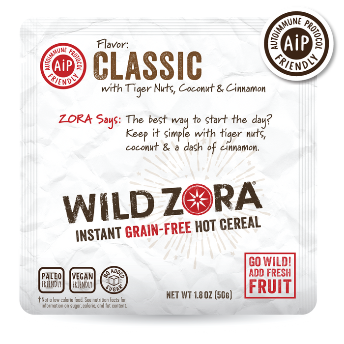 Wild Zora // Instant Grain-Free Hot Cereal AIP Classic 1.8 oz